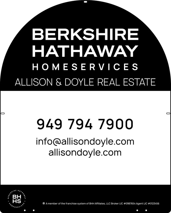 Arc Top Office Sign Panel, 30"H X 24", Steel