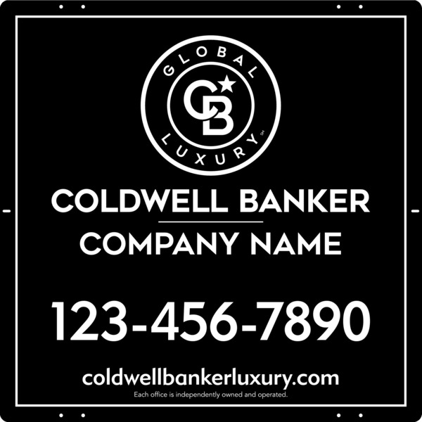 Office Sign Panel, 24"H X 24"W, 3mm Aluminum Composite