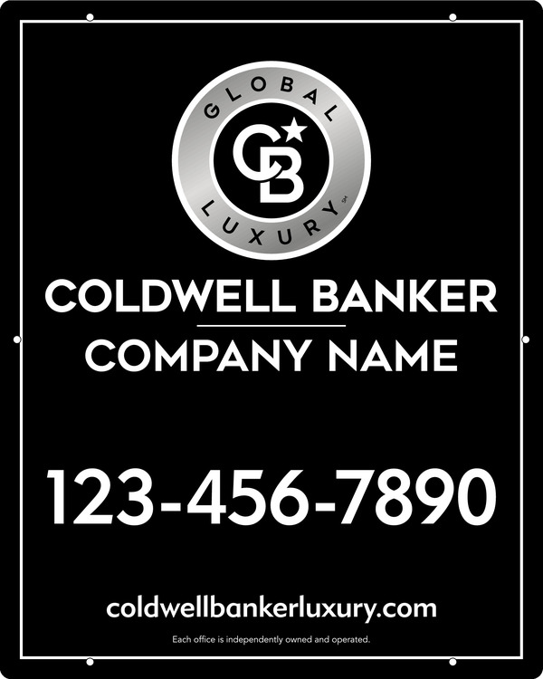 Reflective Office Hanging Sign Panel, 30"H X 24"W, 3mm Aluminum Composite