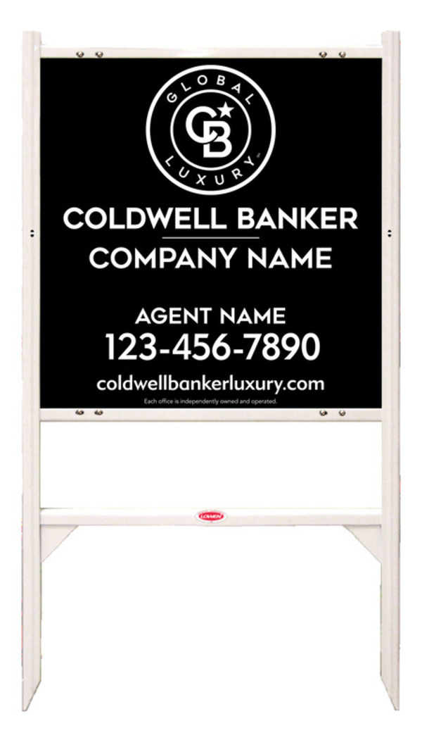 Angle Iron Frame And Reflective Agent Sign Panel Unit, 24"H X 24"W, 3mm Aluminum Composite