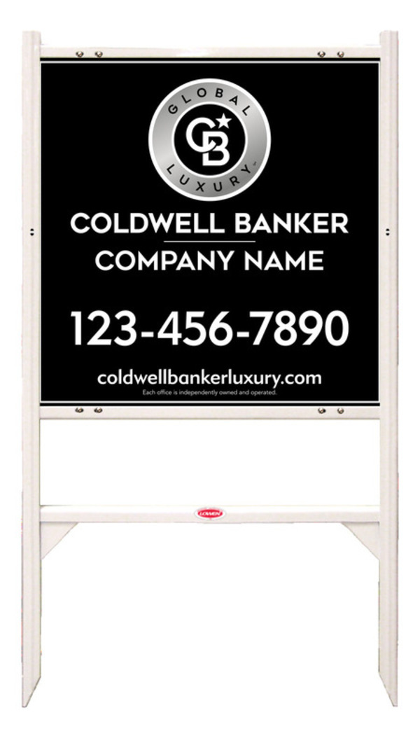 Angle Iron Frame And Office Sign Panel Unit, 24"H X 24"W, 3mm Aluminum Composite