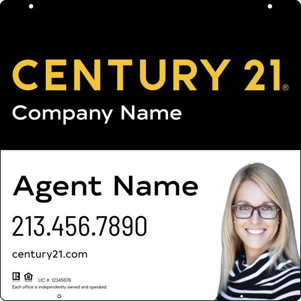 CENTURY 21&reg; Steel Hanging Panel 24x24 DF - Century 21 | Lowen Sign