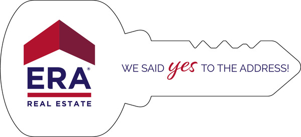ERA&reg; Key Shaped Sign Panel, 16"h x 35"w, 3MM Aluminum Composite