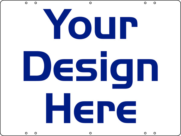 Independent Sign Panel SF, 18"h x 24"w, 3mm Aluminum Composite