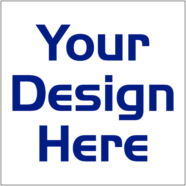 Independent Real Estate Sign Panel with horizontal flutes printed on two sides, 4mm Corrugated Plastic 24"h x 24"w