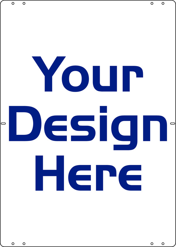 Independent Real Estate Sign Panel, 24 GA Steel 28"h x 20"w