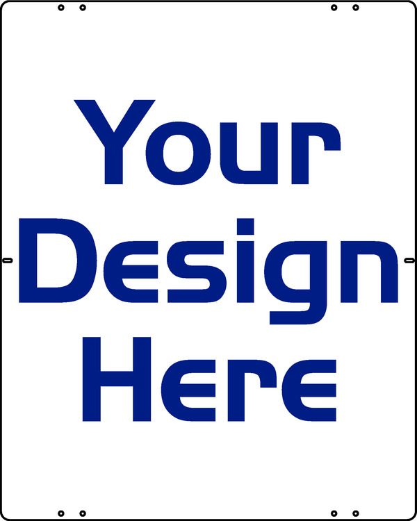 Independent Real Estate Sign Panel, 24 GA Steel 30"h x 24"w