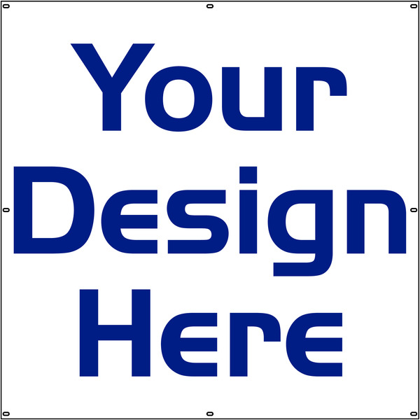 Independent Sign Panel, Corrugated 4mm, 36"h x 36"w, DF