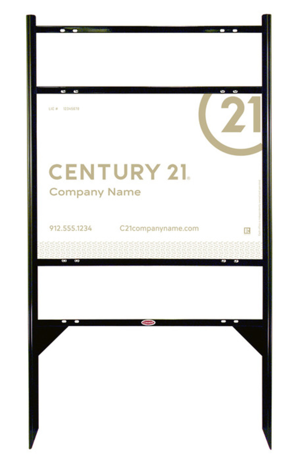 Thor Frame 18x24 Aluminum Composite Dual Rider Executive  - Century 21 | Lowen Sign