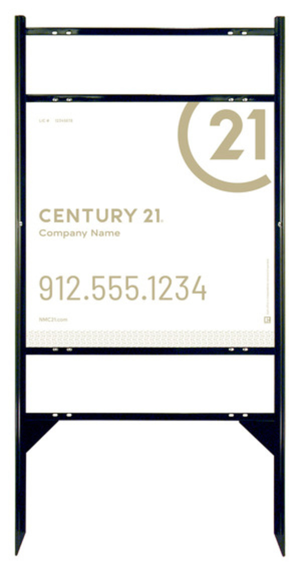 Thor Frame 24x24 Steel Signature  - Century 21 | Lowen Sign