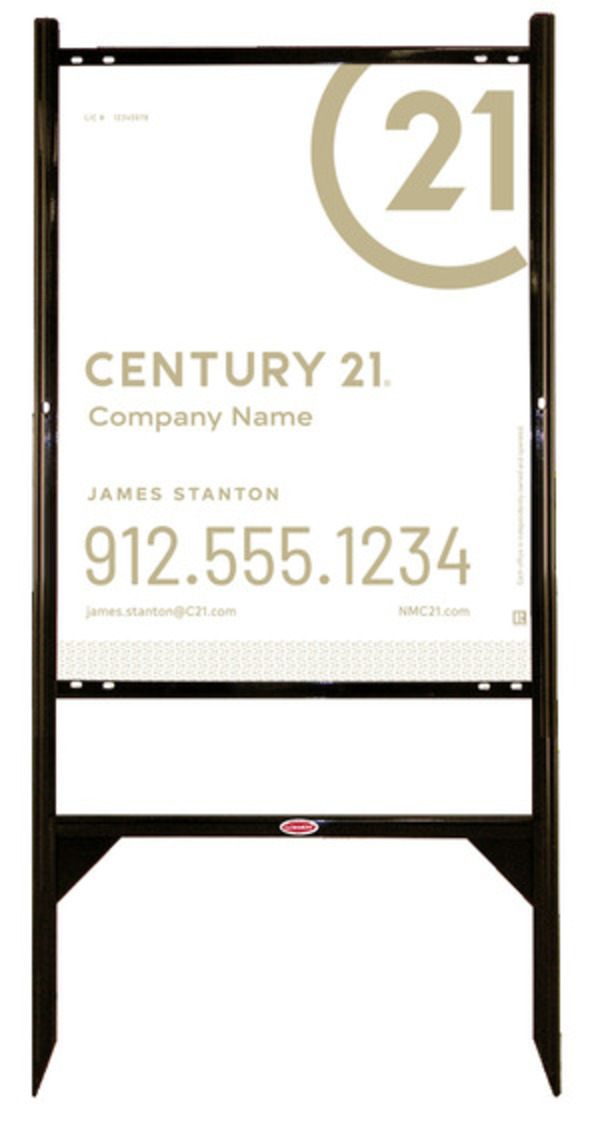 Gibraltar Frame Unit 30x24 Aluminum Composite Open House - Century 21 | Lowen Sign