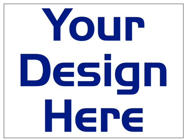 Commercial Sign Panel, SF, 36h x 48w, 3mm Aluminum Composite