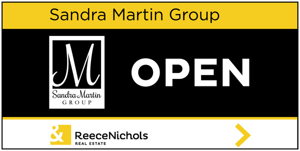 Logo open sign panel, 4mm corrugated plastic 12h x 24w