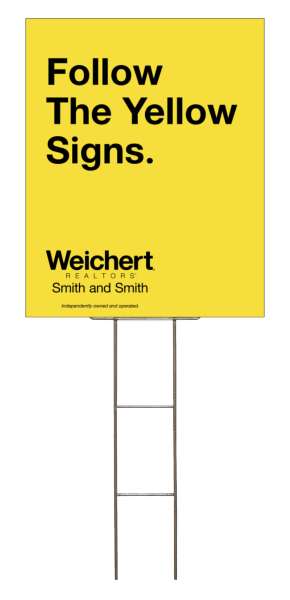 Wire H-Stake and Sign Panel Unit, 30h x 24w, 4mm Corrugated