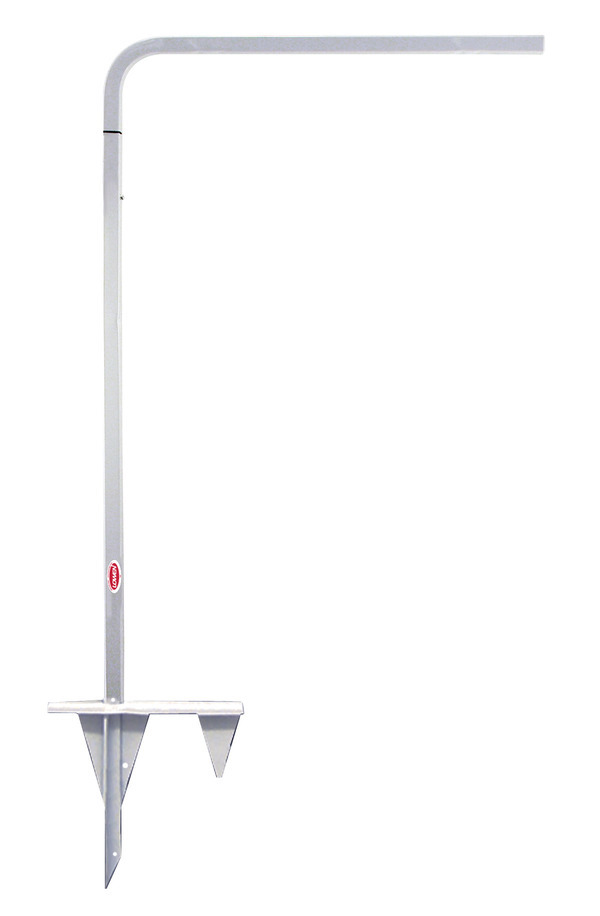 Estate Tube Sign Stake, 51.25 - White
